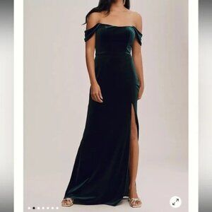 Jenny Yoo Issa Dress - Emerald Green